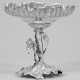 Jugendstil-Tafelaufsatz Silber. Auf drei Füßen unr… - photo 1