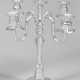 Dekorative Girandole Silber, beschwert. 5-flg.; Üb… - Foto 1