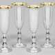 Satz von sechs Champagnerkelchen Sterlingsilber. T… - photo 1