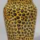 Moderne, dekorative Bodenvase mit Leopardendekor I… - photo 1