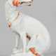 Art Déco-Figur "Wolf" aus dem Meissen Tafelaufsatz… - photo 1