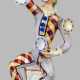 Clown als Jongleur Oktogonaler Sockel mit Schleife… - photo 1