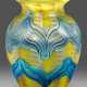Loetz-Vase mit "Phänomen"-Dekor Ovoide Form, leich… - фото 1