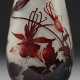 Jugendstil-Ziervase mit Akelei-Dekor von Emile Gal… - Foto 1