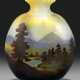 Große Gallé-Vase mit Alpenlandschaftsdekor "Paysag… - photo 1
