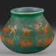 Kleine Vase mit "Sapins des Vosges"-Dekor von Daum… - фото 1