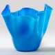 Große "Fazzoletto"-Vase Farbloses Glas mit zwei ve… - Foto 1