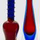 "Sommerso"-Vase von Murano mit Flaschenvase Dickwa… - photo 1
