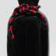 Vase von Archimede Seguso Schwarz- und rotfarbenes… - photo 1