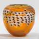 Ziervase von Gary Beecham Bernsteinfarbenes, dickw… - Foto 1