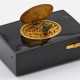 Belle Epoque Singvogel-Spieldose Messing, Bakelit … - фото 1
