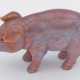 Miniatur-Schwein im Stil von Karl Fabergé. Rhodoni… - Foto 1