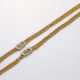 Elegantes Collier Gelbgold, gest. 750. Collier aus… - Foto 1
