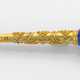 Lapislazuli-Stabnadel Gelbgold, 14 k. Schauseitig … - photo 1