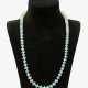 Opal-Collier mit Rohdiamanten Einreihige Kette aus… - фото 1