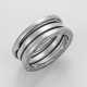 Bandring von BVLGARI-"B.zero1" Weißgold, gest. 750… - photo 1