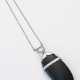 Art Déco-Collier mit Onyx und Diamanten Platin, fr… - photo 1