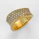 Moderner Brillant-Bandring Gelbgold, gest. 750. Pa… - фото 1