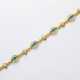 Klassisches Smaragd-Saphir-Armband Gelbgold, gest.… - фото 1