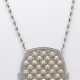 Elegantes Perl-Collier Weißgold, gest. 750. Einrei… - photo 1