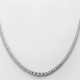 Hochfeines Brillant-Rivière-Collier Weißgold, gest… - photo 1