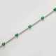 Hochfeines Smaragd-Brillant-Armband Weißgold, gest… - photo 1