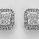 Paar hochfeine Diamantohrringe Weißgold, gest. 750… - Foto 1