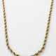 Klassisches Kordelband-Collier Gelbgold, 14 k. Lei… - Foto 1