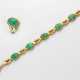 Jade-Demi-Parure Armband und korrespondierender Ri… - photo 1
