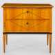 Biedermeier-Kommode Kirschbaum, furniert und teilw… - Foto 1