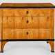 Biedermeier-Kommode Kirschbaum, furniert sowie tei… - photo 1