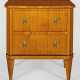 Biedermeier-Pfeilerkommode Kirschbaum, furniert un… - photo 1