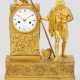 Empire-Figurenpendule Bronze, ziseliert und vergol… - фото 1