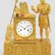 Figurenpendule "Table des Lois de Minos" Bronze, z… - фото 1