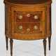 Louis XVI-Demilune Kommode Kirschbaum und Thujamas… - photo 1