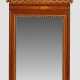 Louis XVI-Wandspiegel Mahagoni, furniert sowie Hol… - photo 1