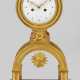Directoire-Pendule Bronze, feuervergoldet und bord… - photo 1