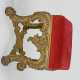 Barock-Tabouret Holz, geschnitzt, gefasst und verg… - photo 1
