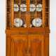 Barock-Vitrinenschrank Kirschbaum, massiv. Gerader… - photo 1