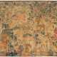 Spätrenaissance-Tapisserie Wolle auf Wolle, flach … - photo 1