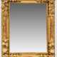 Belle Epoque-Rahmen mit Spiegelglas Holz, stuckier… - фото 1