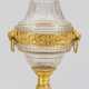Napoleon III-Kristallvase Farbloses Kristallglas m… - фото 1