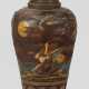 Große Japonismus-Bodenvase mit durchbrochen gearbe… - фото 1