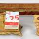 Belle Epoque-Schreibunterlage Rosenholz, furniert … - Foto 1