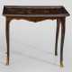 Kleiner Beistelltisch mit Chinoiseriedekor Holz, r… - Foto 1