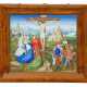Fein gemalter, kleiner Hausaltar als Triptychon - Foto 1