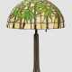 Tischlampe im Tiffany-Stil 2-flg.; Bronz… - Foto 1