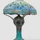Große Tischlampe im Tiffany-Stil 2-flg.;… - photo 1