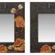 Paar Wandspiegel im Jugendstil Holz, rel… - photo 1
