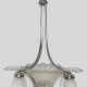 Art Déco-Deckenlampe 4-flg.; Metall verc… - photo 1